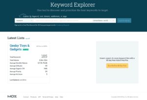 Mom Keyword Explorer