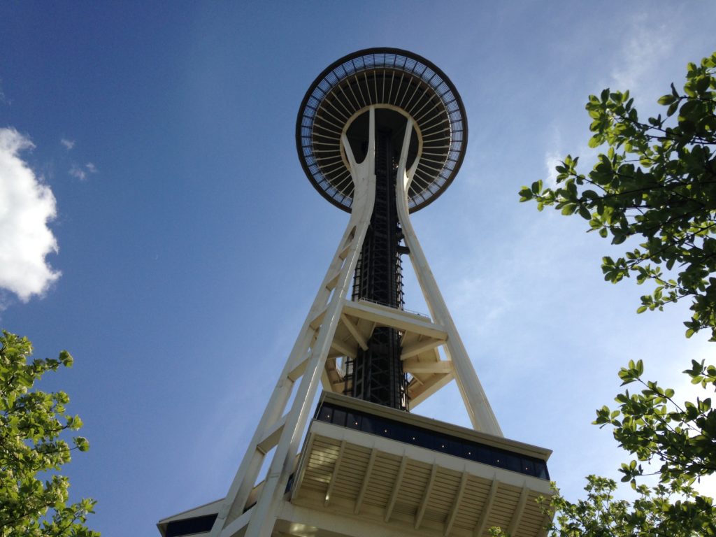 A different perspective of the Space Needle